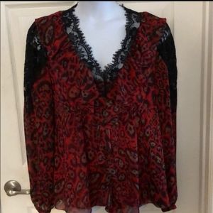 Boston Proper empire waist blouse